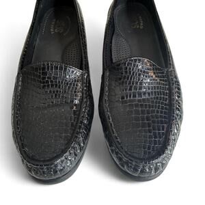 SAS Tripad Comfort Black Croc Loafers – Size 10‎ Blokecore
